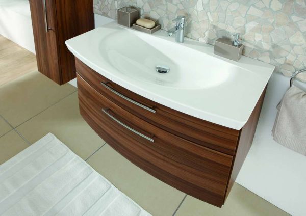 Puris Classic Line, раковина из минерального литья 900 мм, цвет белый