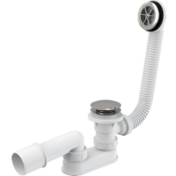 Сифон для душевого поддона Alcaplast A503KM Хром