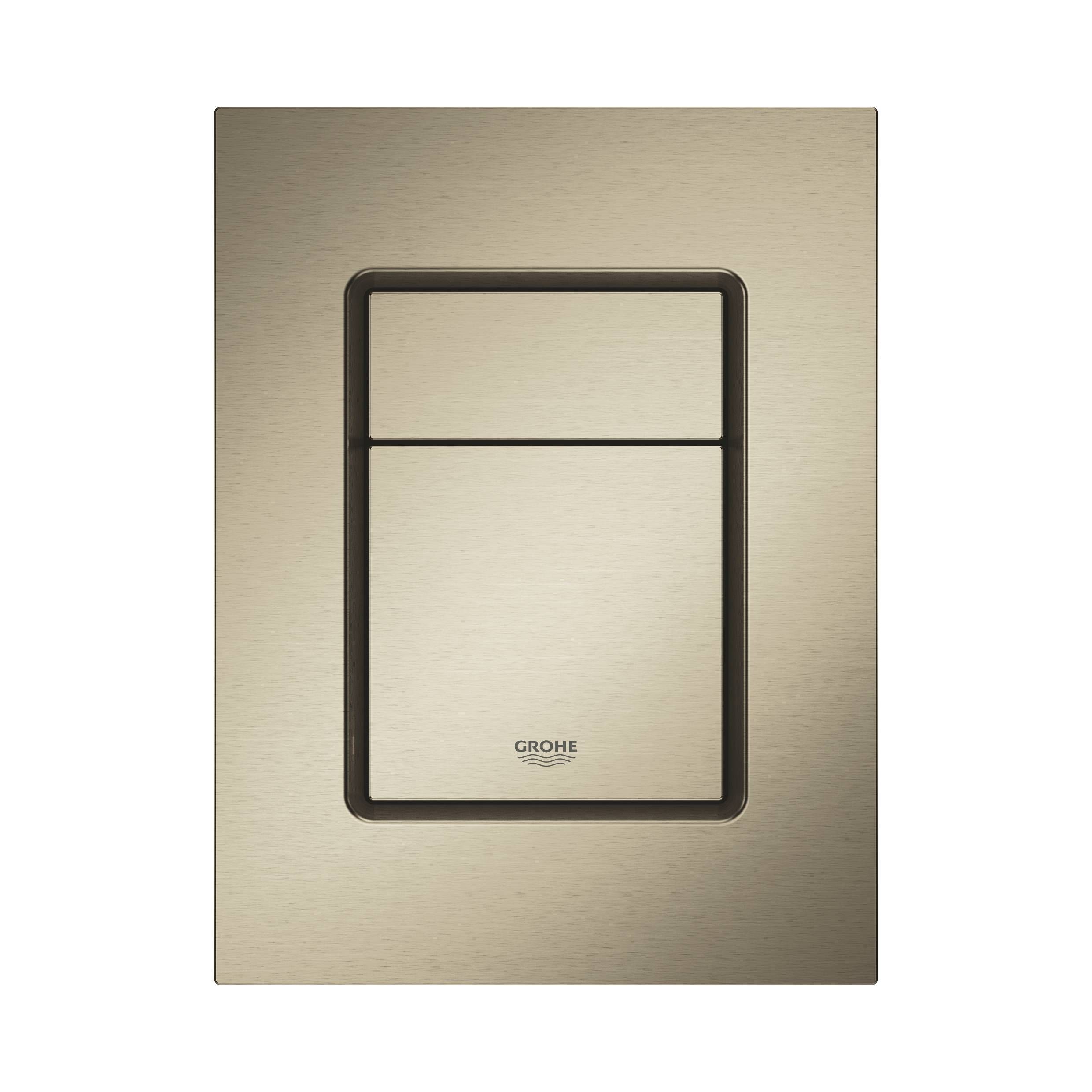 Панель смыва для унитаза GROHE Skate Cosmopolitan, размер S, вертикальная, никель матовый (37535EN0)