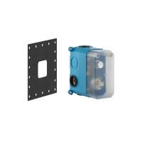 Gessi Emporio Via manzoni Встраиваемая часть для смесителя на 2 выхода, цвет: Black XL