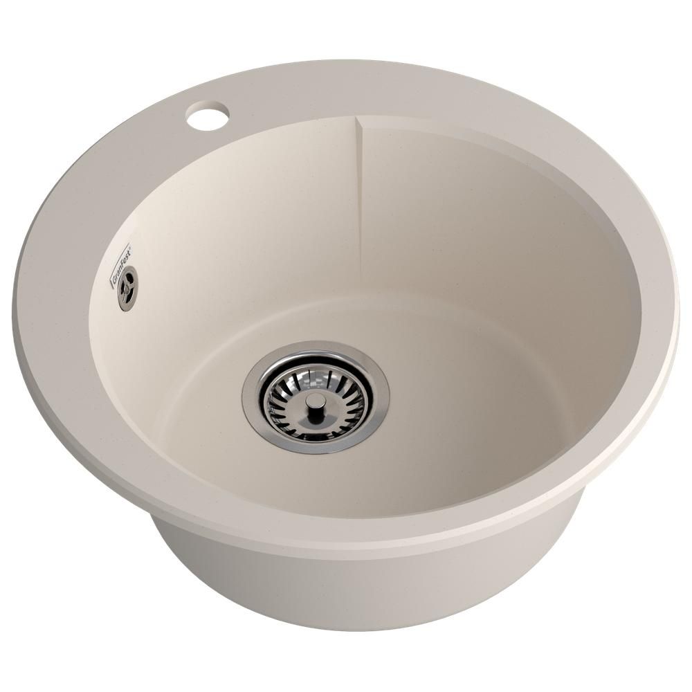 Кухонная мойка GranFest URBAN 649, белый, артикул 649 белый