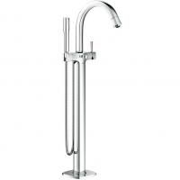 Смеситель для ванны GROHE Grandera с душевым гарнитуром, верхняя монтажная часть, напольный монтаж, хром (23318000) Смеситель для ванны GROHE Grandera с душевым гарнитуром, верхняя монтажная часть, напольный монтаж, хром (23318000)