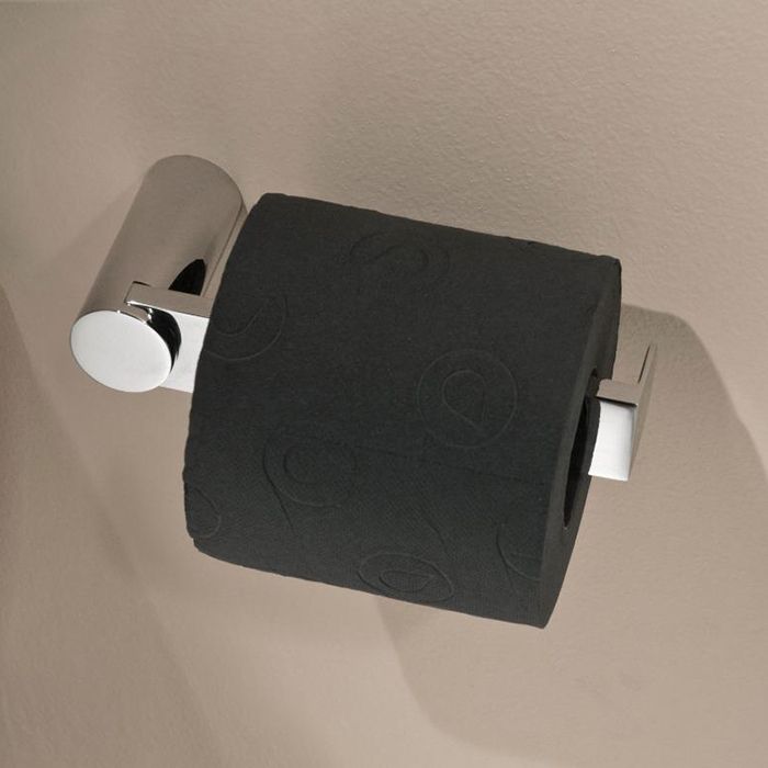 BERTOCCI Polo Держатель т/б, цвет черный матовый/хром