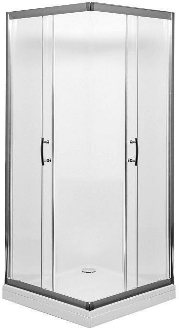 Душевой уголок Aquanet Alfa Cube NAA1142 100x100, прозрачное стекло Душевой уголок Aquanet Alfa Cube NAA1142 100x100, прозрачное стекло