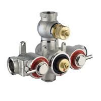 Внутренняя часть, Nicolazzi, назначение-для термостата, стандарт подвода воды-3/4", комплектация-с запорным вентилем