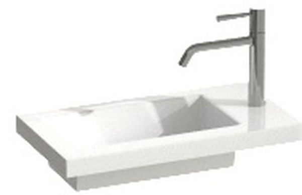 IBX BONSAI, раковина из минерального литья 42 см, цвет белый