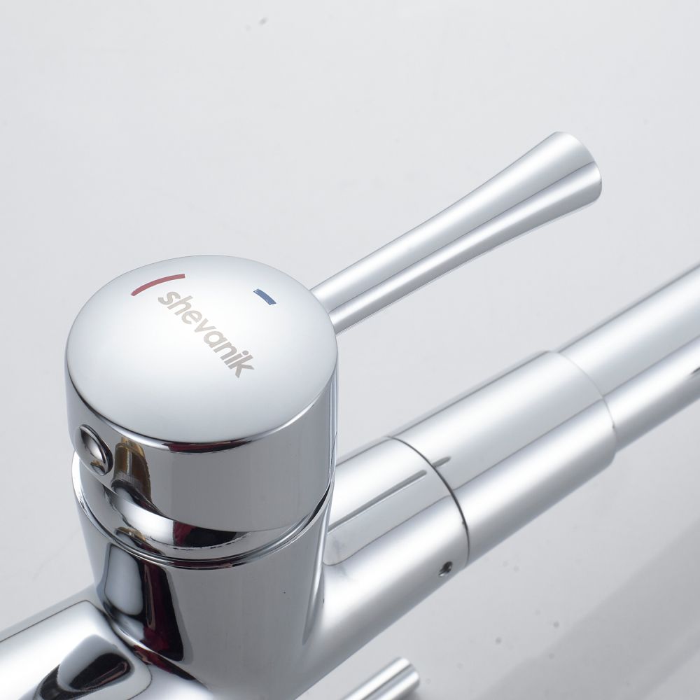 Смеситель для кухни с подключением фильтра Shevanik S428, хром