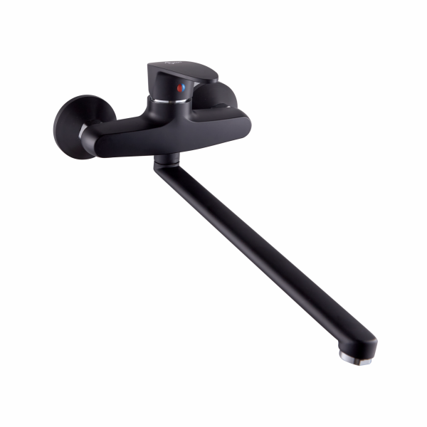 Смеситель для кухни Plstart PL4605-7, чёрный