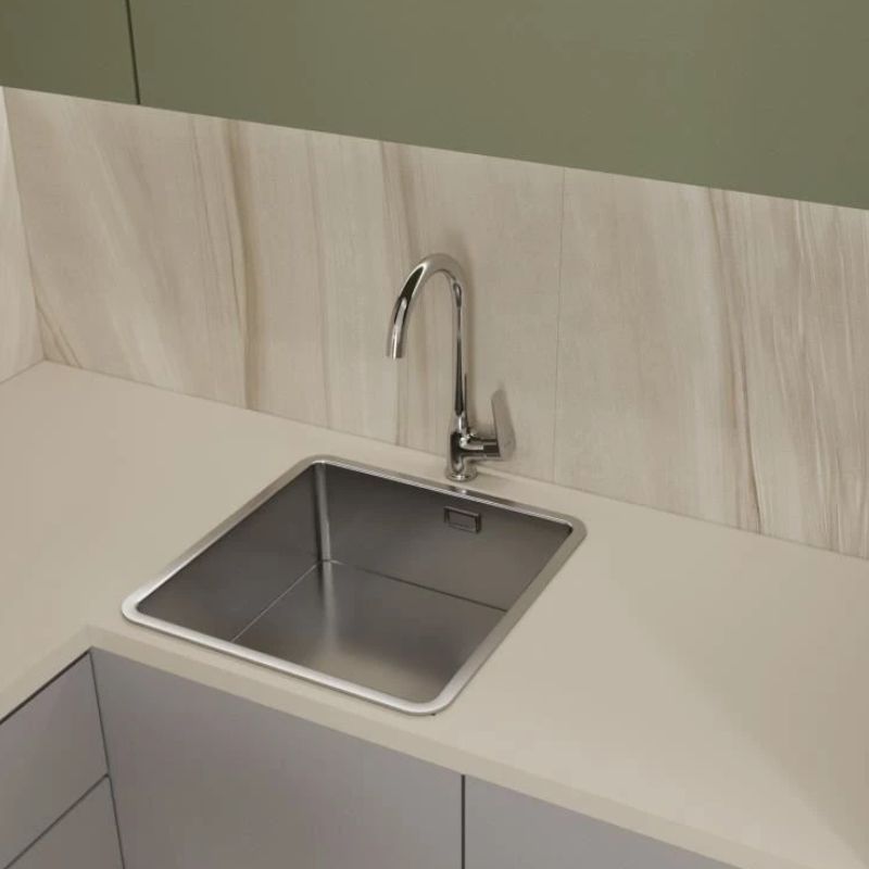 Смеситель для кухни Knotlor KN-11, хром, артикул KN-11