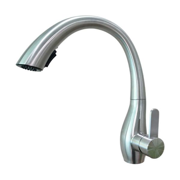 Смеситель для кухни FASHUN A56016, сатин