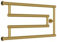 Полотенцесушитель водяной High-Tech model "G+" 320х650 (Матовое ЗОЛОТО)