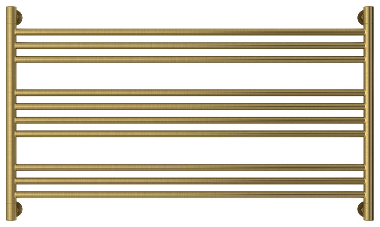 Полотенцесушитель водяной Богема L 600х1100 (Состаренная ЛАТУНЬ)