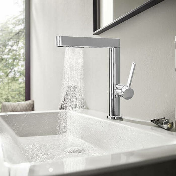 Смеситель для раковины, Hansgrohe, Finoris, тип открывания воды-однорычажный, тип регулирования воды-керамический картридж, монтаж-на раковину/столешницу, отверстия для монтажа-1, высота, мм-258, вынос излива, мм-191, донный клапан-есть, тип подводки-гибк Смеситель для раковины, Hansgrohe, Finoris, тип открывания воды-однорычажный, тип регулирования воды-керамический картридж, монтаж-на раковину/столешницу, отверстия для монтажа-1, высота, мм-258, вынос излива, мм-191, донный клапан-есть, тип подводки-гибк