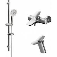 Комплект смесителей AM.PM Spirit V2.0 F40970A00 Хром Комплект смесителей AM.PM Spirit V2.0 F40970A00 Хром