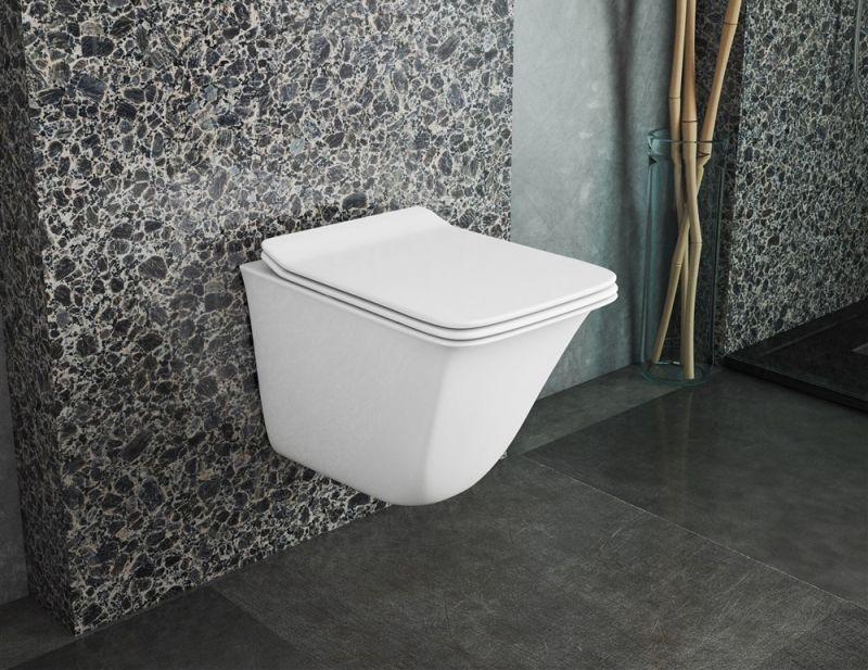 Комплект унитаза Owl 1975 Eter OWLT190203 с инсталляцией Grohe Rapid SL 38772001 с сиденьем Микролифт и клавишей смыва Хром