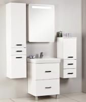 Тумба под раковину АКВАТОН АМЕРИНА Н 56,4 1A169201AM010 (напольная, белый глянец), шт