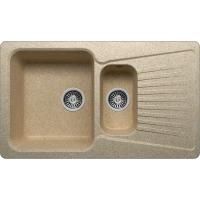Кухонная мойка Polygran F-18 №302 85 Песочная Кухонная мойка Polygran F-18 №302 85 Песочная