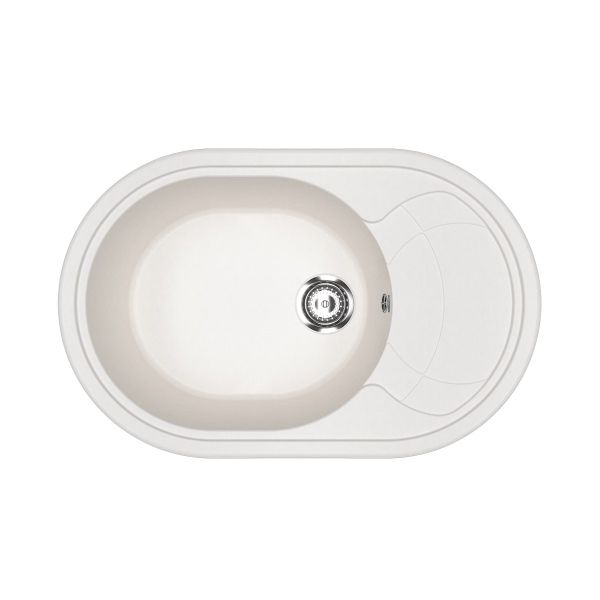 Кухонная мойка Ulgran U-610-341, ультра-белый