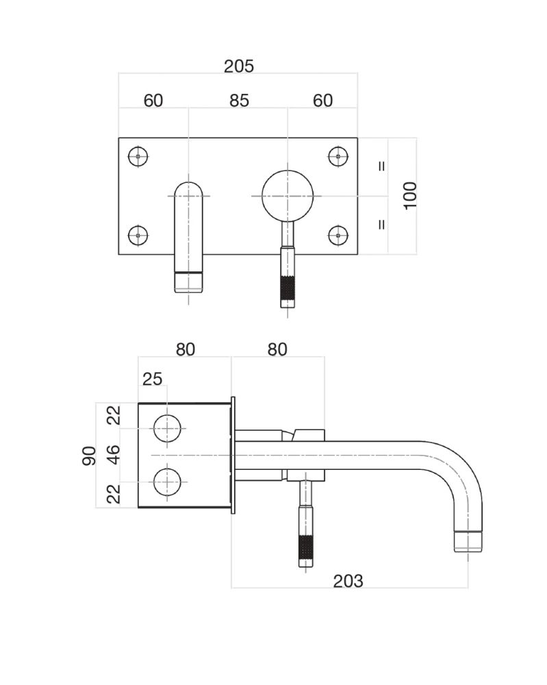Смеситель для раковины Fiore XENON 44CR7728, хром, артикул 44CR7728