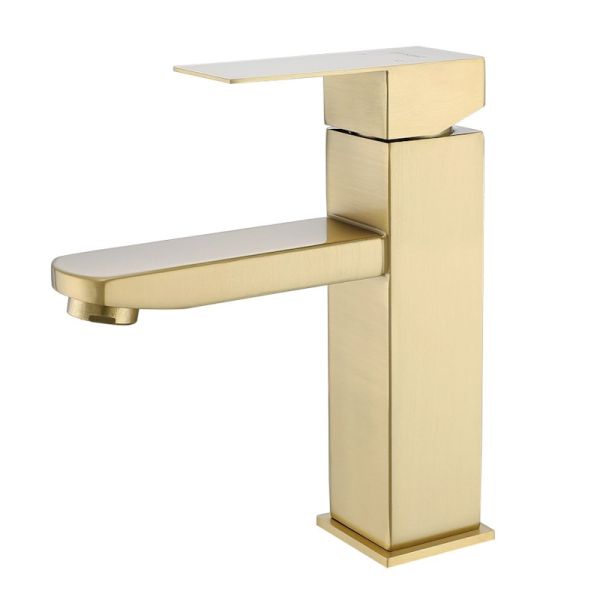 Смеситель для раковины Prohanss P30.10.03, золотой сатин