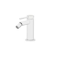 GATTONI CIRCLE TWO Смеситель для биде   на 1 отверстие, с донным клапаном, цвет BIANCO OPACO GATTONI CIRCLE TWO Смеситель для биде   на 1 отверстие, с донным клапаном, цвет BIANCO OPACO