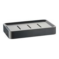 Мыльница с держателем WONZON & WOGHAND CARBON, Черный (WW-7732)