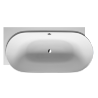 Duravit Luv Ванна из минерального литья 1850x950мм,угол слева,с панелью и ножками, цвет белый (без слива-перелива) цена со склада)