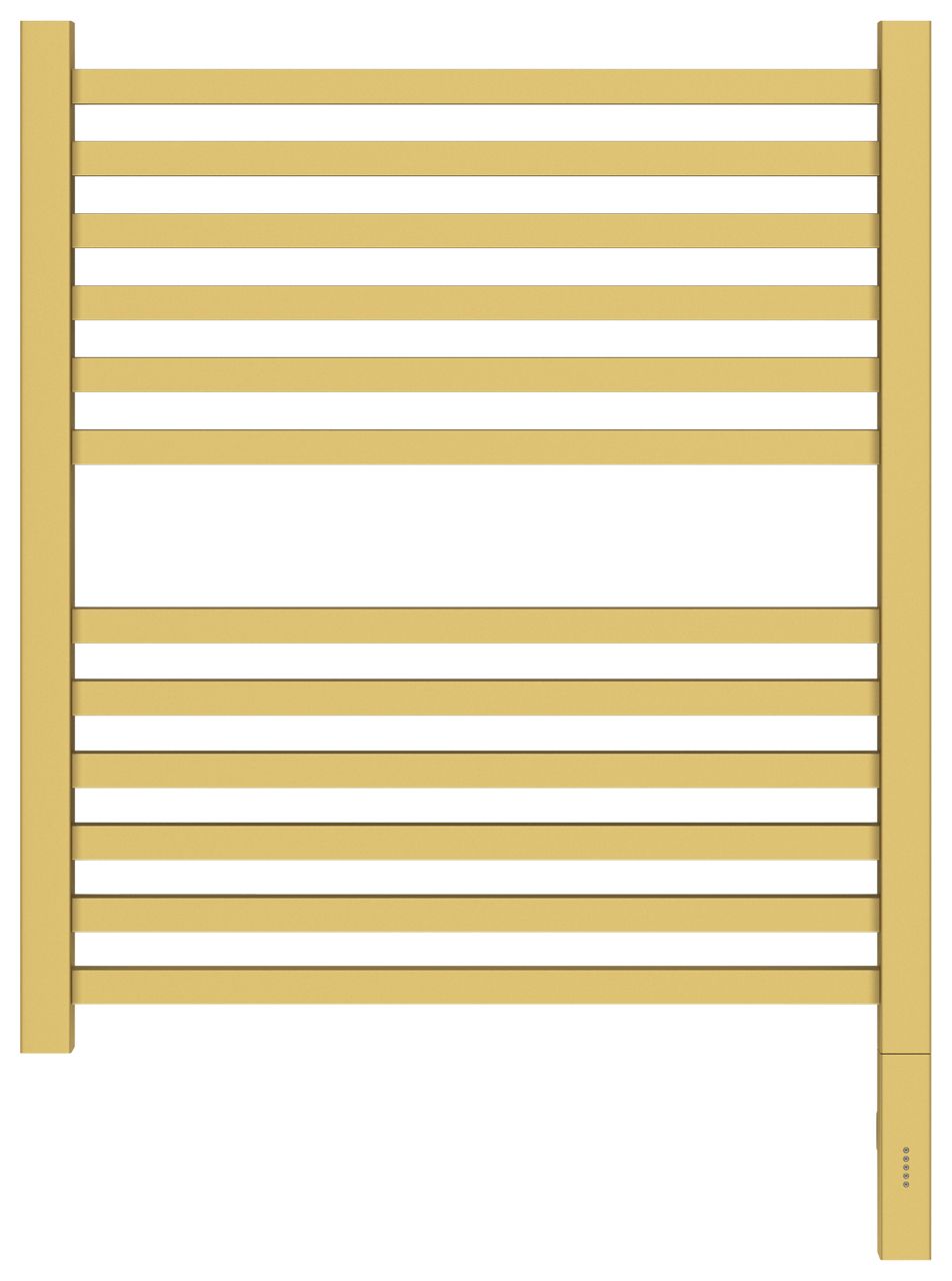 Полотенцесушитель электрический "МОДУС 3.0" 600х500 / МЭМ правый (Матовое золото)