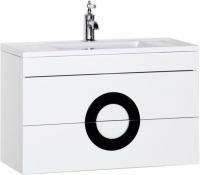 Тумба с раковиной De Aqua Форма 80 белый Тумба с раковиной De Aqua Форма 80 белый