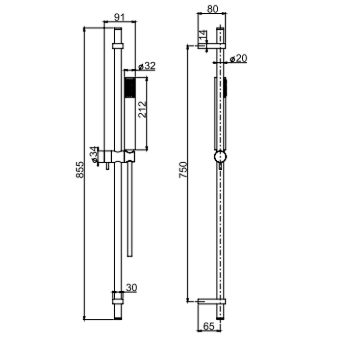 FIMA|Carlo Frattini Wellness Душевая штанга с ручным душем и шлангом 1500 мм., цвет брашированный никель FIMA|Carlo Frattini Wellness Душевая штанга с ручным душем и шлангом 1500 мм., цвет брашированный никель