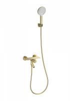 Смеситель для ванны с душем WONZON & WOGHAND CLICK, Брашированное золото (WW-FE05L221-BG) Смеситель для ванны с душем WONZON & WOGHAND CLICK, Брашированное золото (WW-FE05L221-BG)