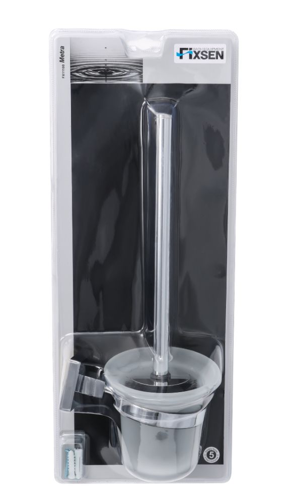 Ершик для унитаза Fixsen Metra FX-11113 Хром, артикул FX-11113