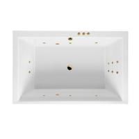 Ванна EXCELLENT Crown Lux 190x120 "SMART" (золото)