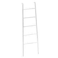 Декоративная лесенка SEGA для интерьера, стальная, 550x1700x70 мм, белый матовый, Sapho