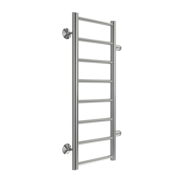 Полотенцесушитель водяной (боковое подключение) Terminus Аврора П8 30х80, сатин