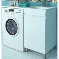Тумба с раковиной СанТа Марс 110 R 700264+900113 Белая Тумба с раковиной СанТа Марс 110 R 700264+900113 Белая