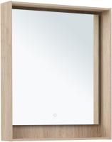 Зеркало Aquanet Милан 70 дуб светлый Зеркало Aquanet Милан 70 дуб светлый