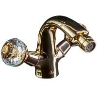 Смеситель для биде FLORA, золото_Комплект