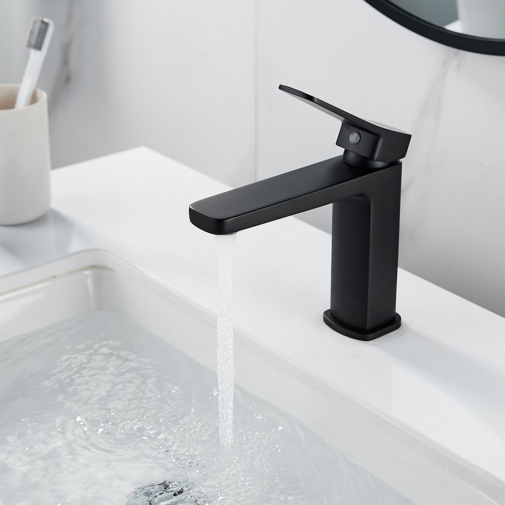 Смеситель для раковины Shevanik S9901H, черный