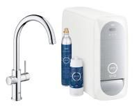 Смеситель для кухни GROHE Blue Home, с функциями фильтрации, охлаждения и газирования воды, хром, (31455000) Смеситель для кухни GROHE Blue Home, с функциями фильтрации, охлаждения и газирования воды, хром, (31455000)