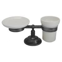 Держатель мыльницы и стакана Migliore Mirella ML.MRL-M067 CR (хром) Держатель мыльницы и стакана Migliore Mirella ML.MRL-M067 CR (хром)