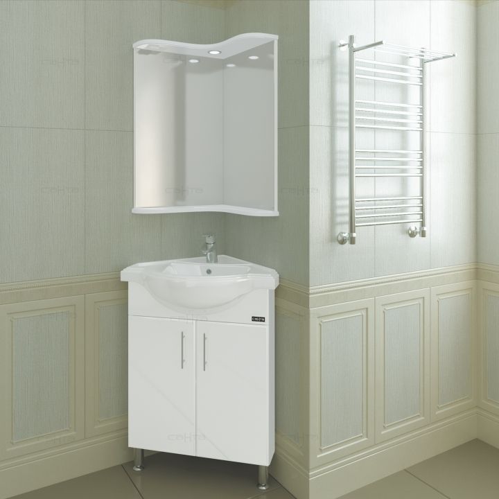 Зеркало "Аврора" угловое