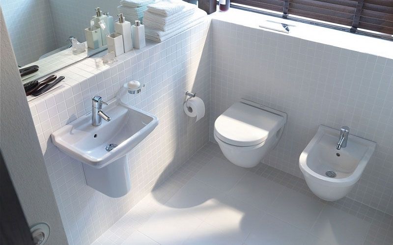 Биде Duravit Starck 3 22801500001 подвесное Белое