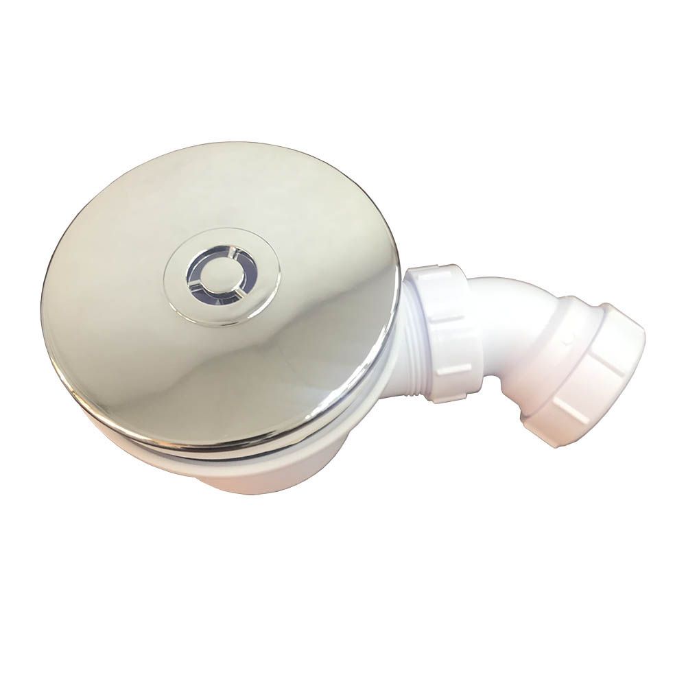 Сифон для поддона S-05, ABS-пластик, белый