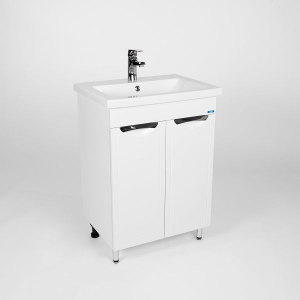 Тумба VIANT "Лима" 2 ств 430х560х820 под раковину .S-UM-COM60/1-w (COMO 60) (VLIM60CO-T2ST)