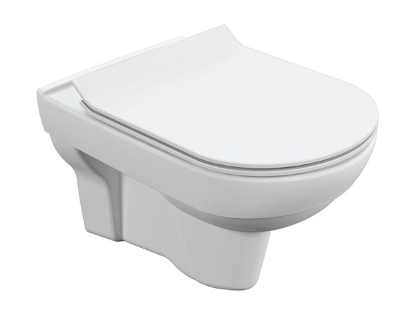 Унитаз Cersanit City New Clean On MZ-CITY-COn-S-DL подвесной с сиденьем Микролифт