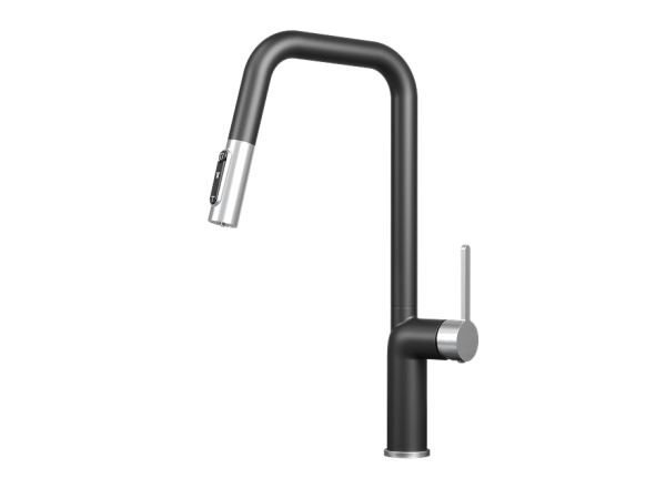 Смеситель для кухни GRANULA (9011, ТУРМАЛИН)