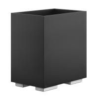 Gessi Rettangolo Корзина для мусора, цвет: хром/черный Gessi Rettangolo Корзина для мусора, цвет: хром/черный