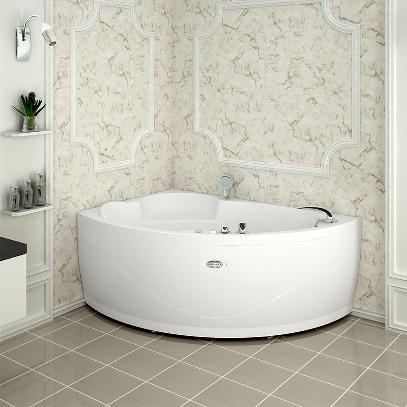 Акриловая ванна Radomir Wachter Алари 168x120 форсунки Белые L с гидромассажем