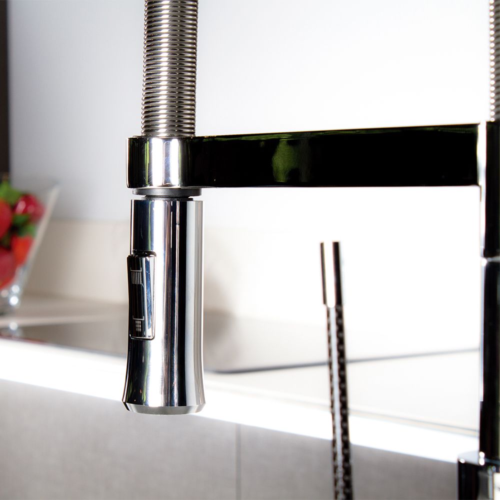 Смеситель Clever Chef Carbon 98757 для кухонной мойки